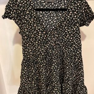 Womens mini dress, floral